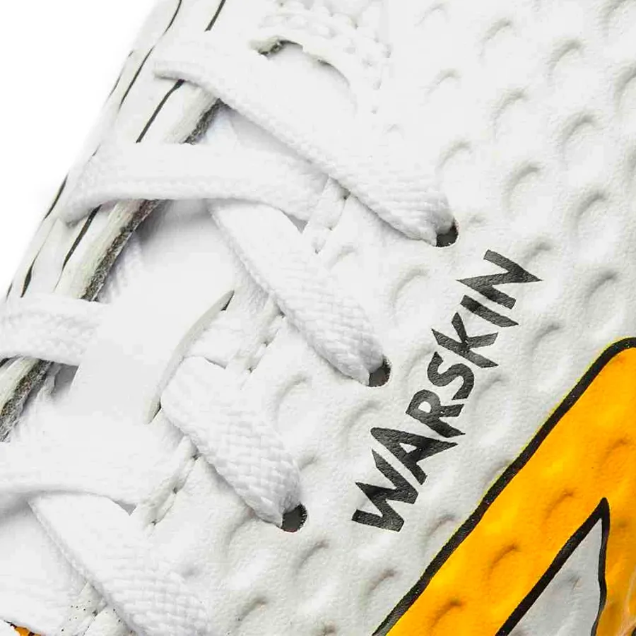 Imagen 4 de 5 de Botines Umbro Warskin Jr-BLANCO/AMARILLO/NEGRO