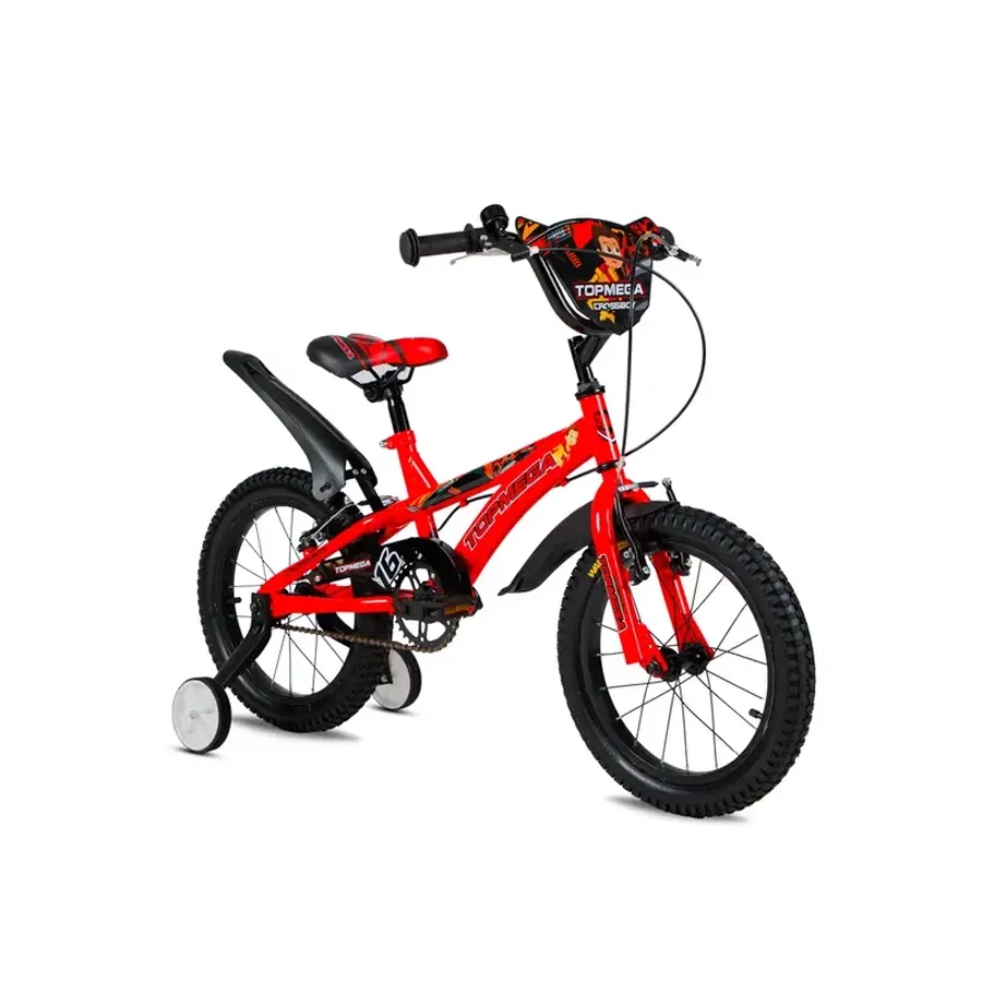 Imagen 1 de 6 de Bicicleta TopMega Crossboy R16-ROJO