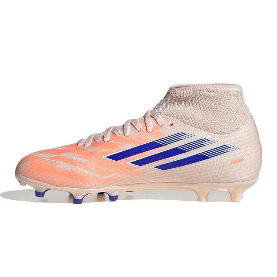 Imagen 2 de 7 de Botines adidas F50 Sparkfusion Club-NUDE/NARANJA/AZUL