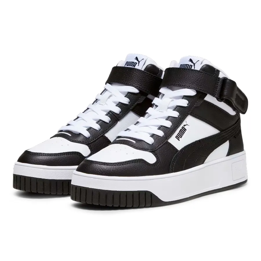 Imagen 1 de 6 de Zapatillas Puma Carina Street Mid-NEGRO/BLANCO