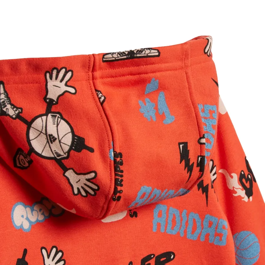 Imagen 6 de 8 de Conjunto adidas Graphic-ROJO/BLANCO/MARINO