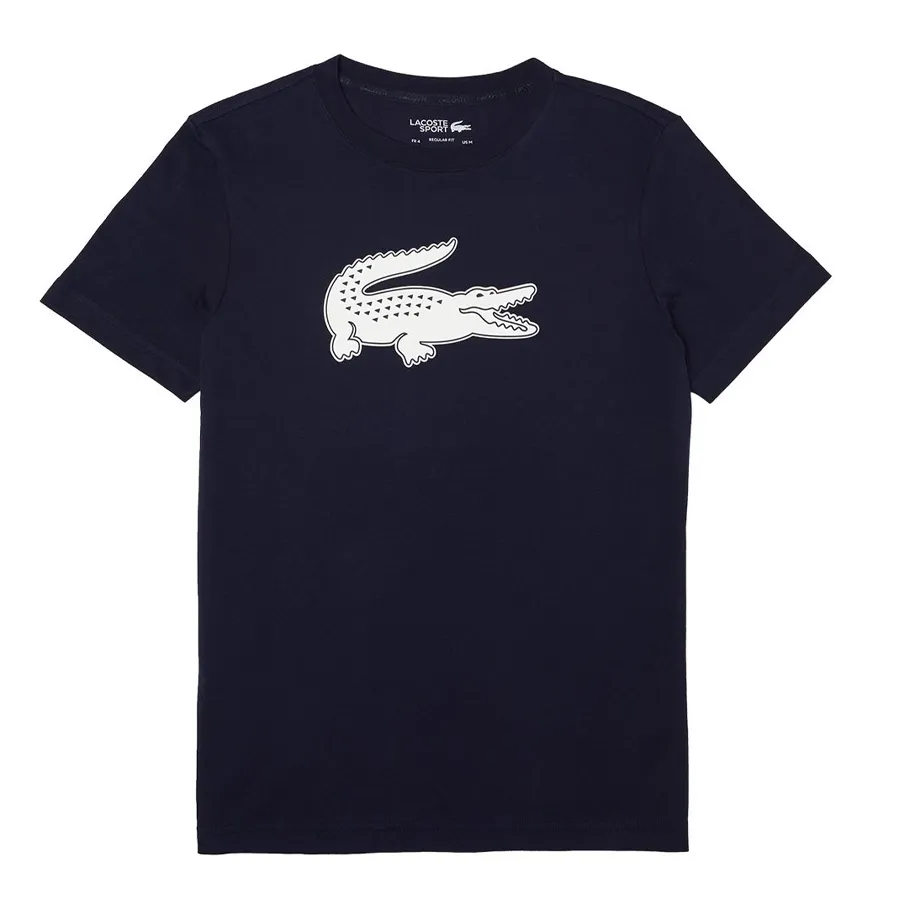 Remera Lacoste Croco Print MARINO/BLANCO City