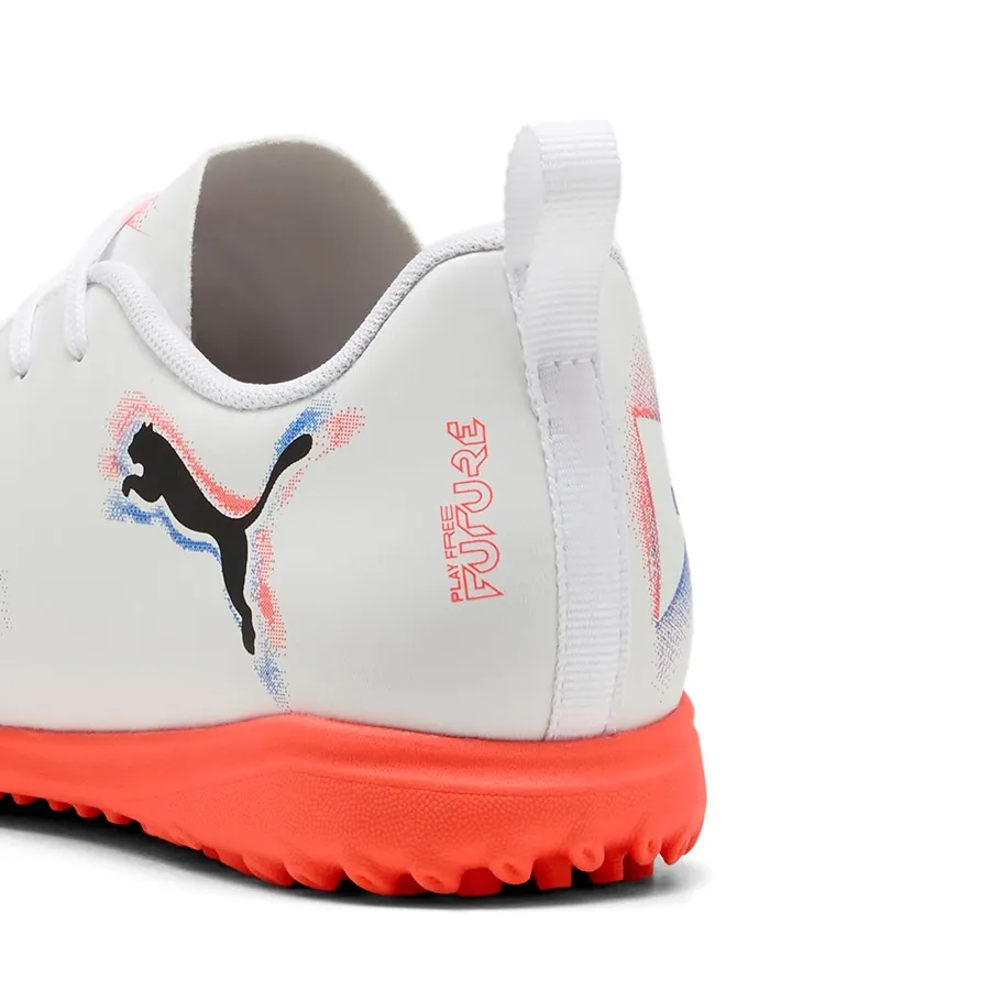 Imagen 3 de 6 de Botines Puma Future 8 play Tf Jr-BLANCO/NARANJA