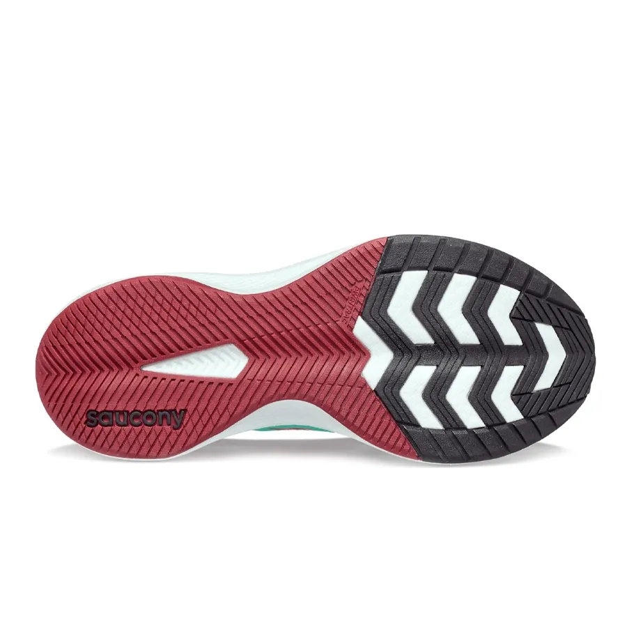 Imagen 4 de 5 de Zapatillas Saucony Freedom Crossport-VERDE AGUA/CORAL