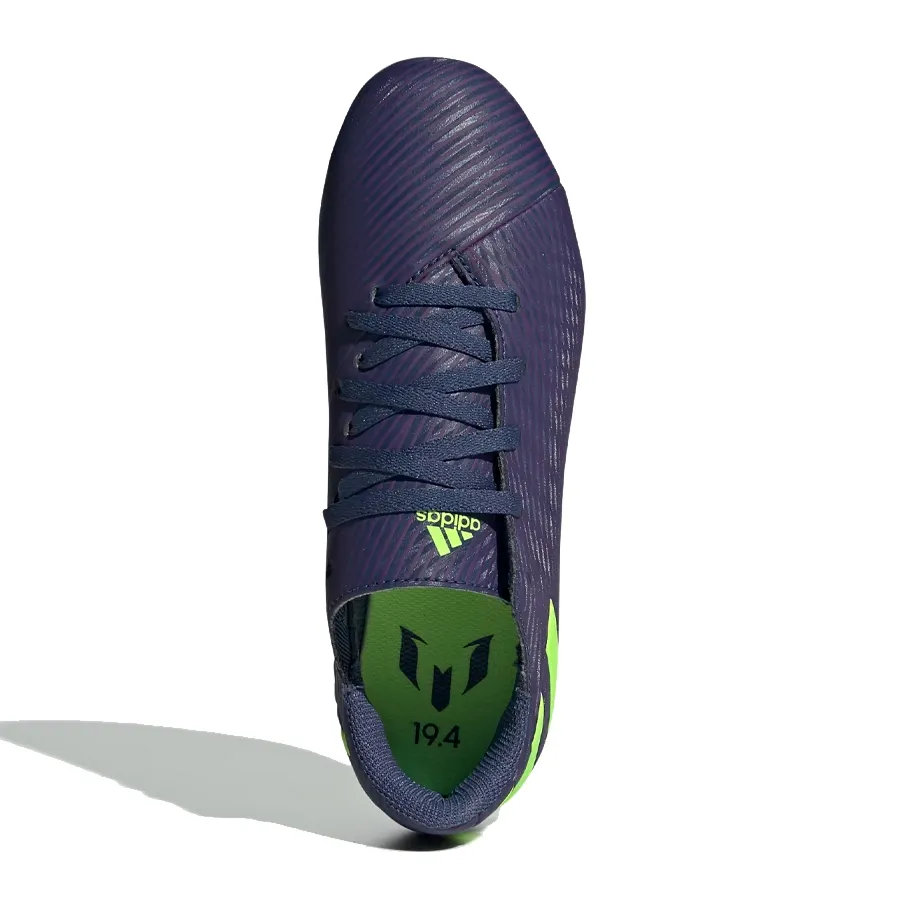 Imagen 4 de 10 de Botines adidas Nemeziz Messi 19.4 Fg-VIOLETA/VERDE FLUOR
