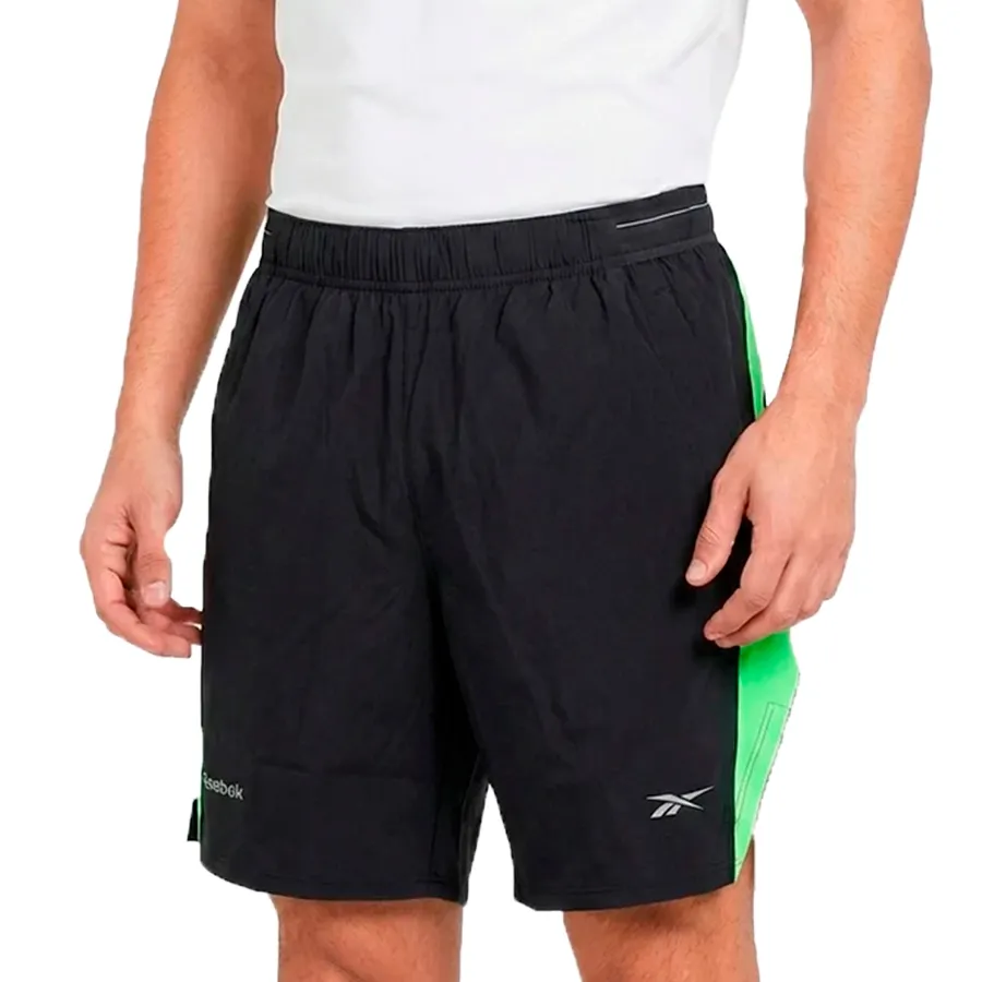 Imagen 0 de 4 de Short Reebok Athlete Speed-NEGRO/VERDE FLUOR