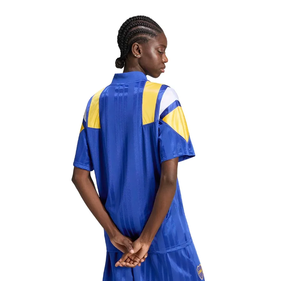 Imagen 1 de 8 de Camiseta adidas originals Eqt Boca Juniors-AZUL/AMARILLO/BLANCO