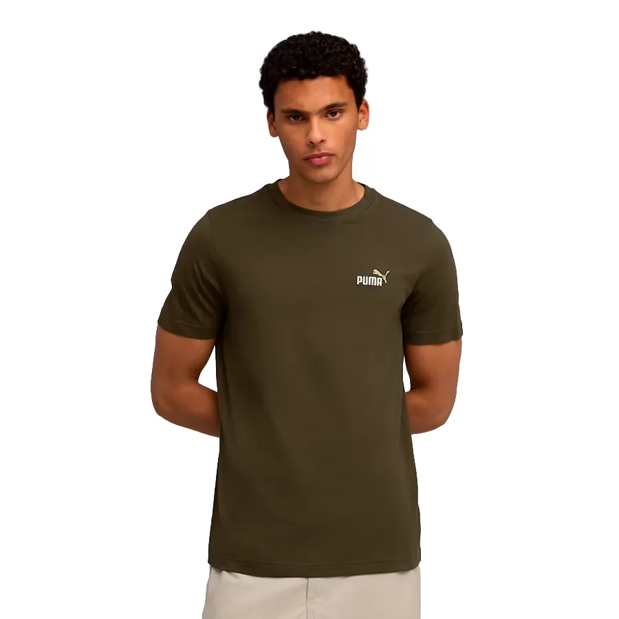 Imagen 0 de 4 de Remera Puma Essentials 2 Nu 1-VERDE MILITAR