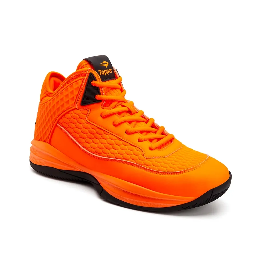 Imagen 1 de 6 de Zapatillas Topper Block-NARANJA/NEGRO