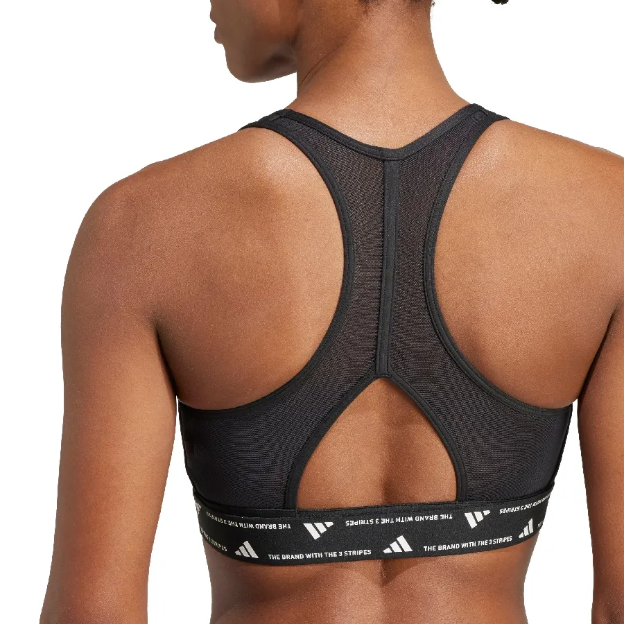 Imagen 3 de 5 de Top adidas Powerreact-NEGRO