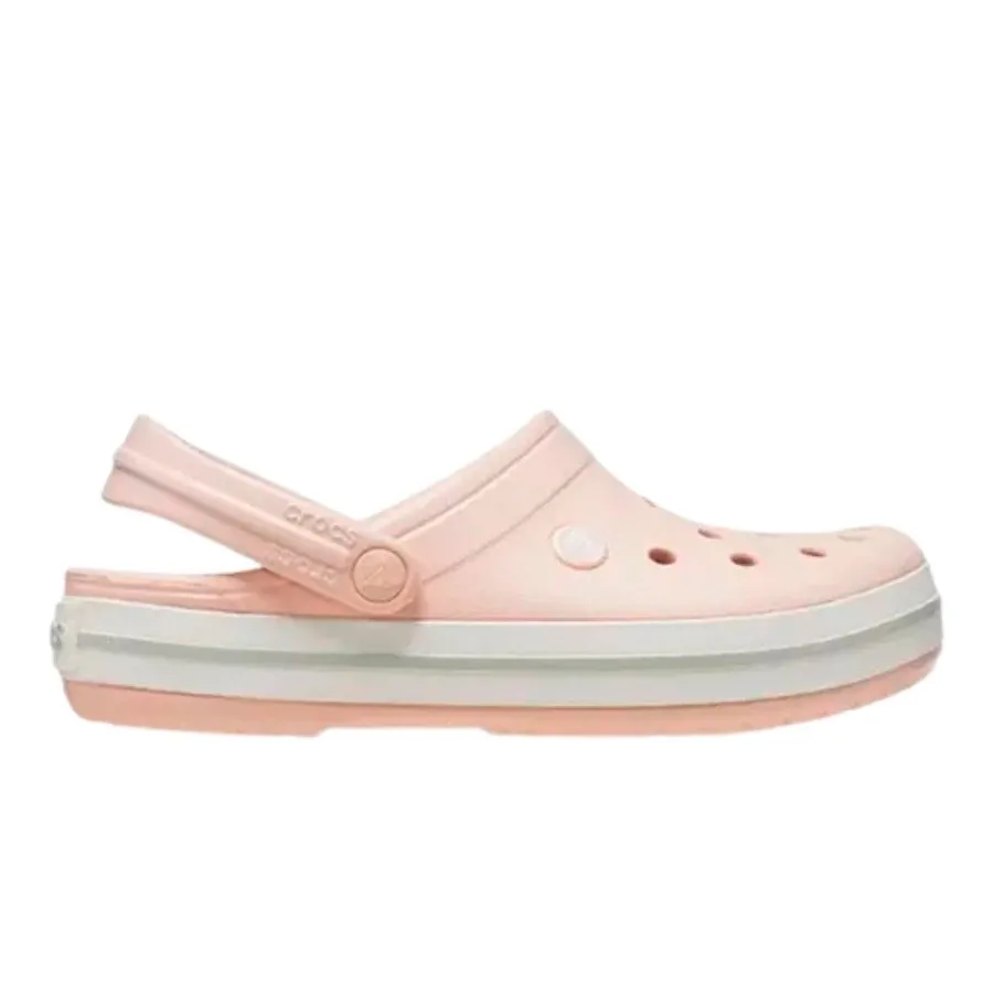 Imagen 0 de 5 de Sandalias Crocs Ojotas  Crocband-NUDE/BLANCO