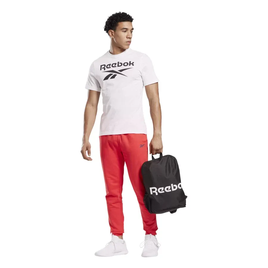 Imagen 2 de 4 de Remera Reebok Ri Big Logo Tee-BLANCO/NEGRO