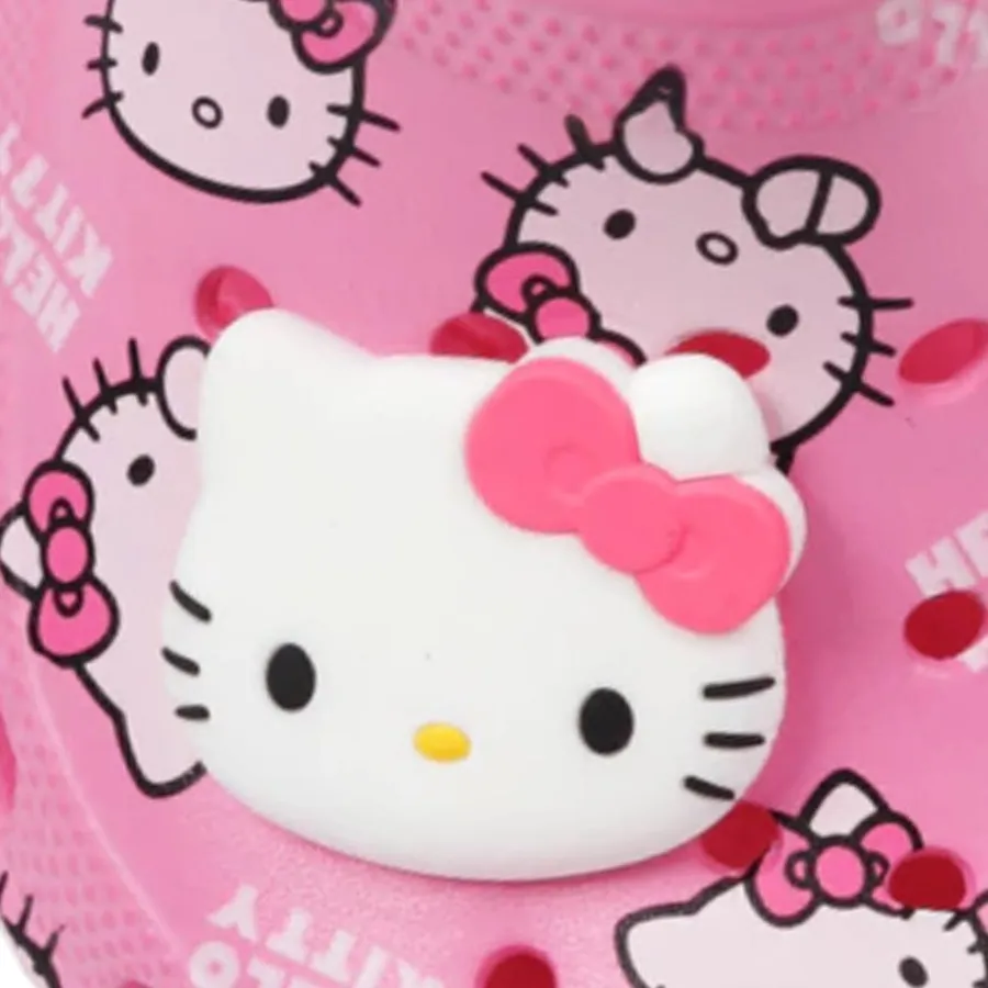 Imagen 3 de 4 de Sandalias Footy Clogs Hello Kitty-FUCSIA