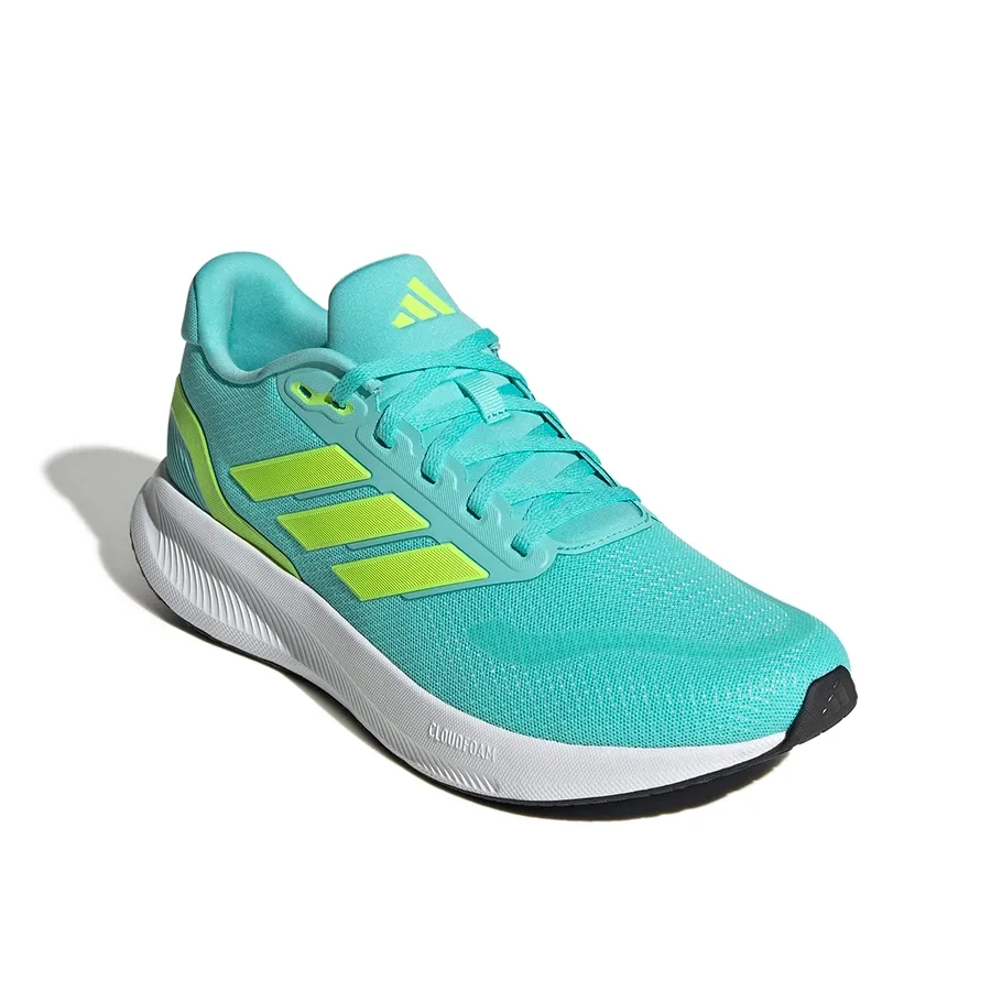 Imagen 2 de 8 de Zapatillas adidas Runfalcon 5-TURQUESA/AMARILLO FLUOR