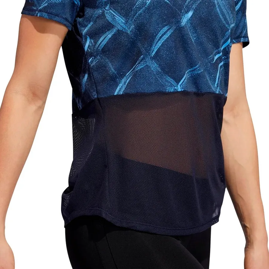 Imagen 1 de 2 de Remera adidas Own The Run-AZUL