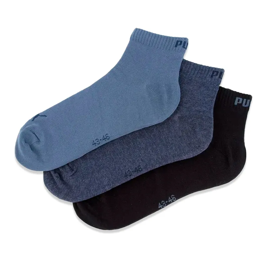 Imagen 0 de 1 de Medias Puma Quarter Pack X 3-AZUL/MARINO