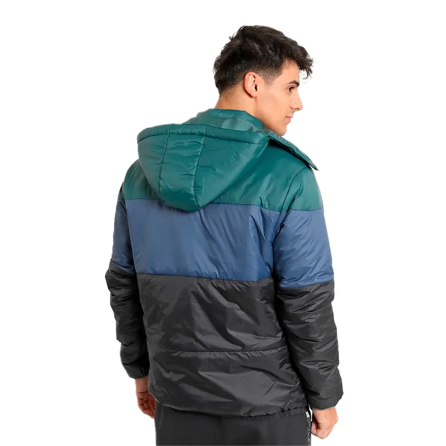 Imagen 1 de 3 de Campera Fila Padded III-VERDE/AZUL/NEGRO