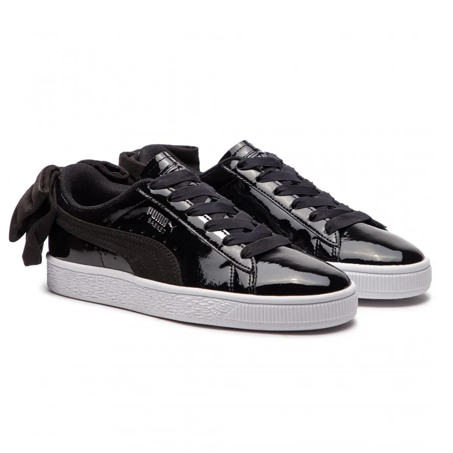 Imagen 1 de 5 de Zapatillas Puma Basket Bow-NEGRO
