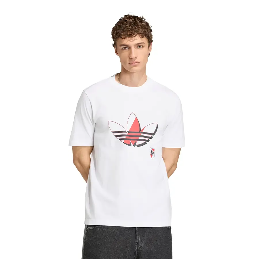 Imagen 0 de 5 de Remera adidas originals River Plate Graphic-BLANCO/ROJO