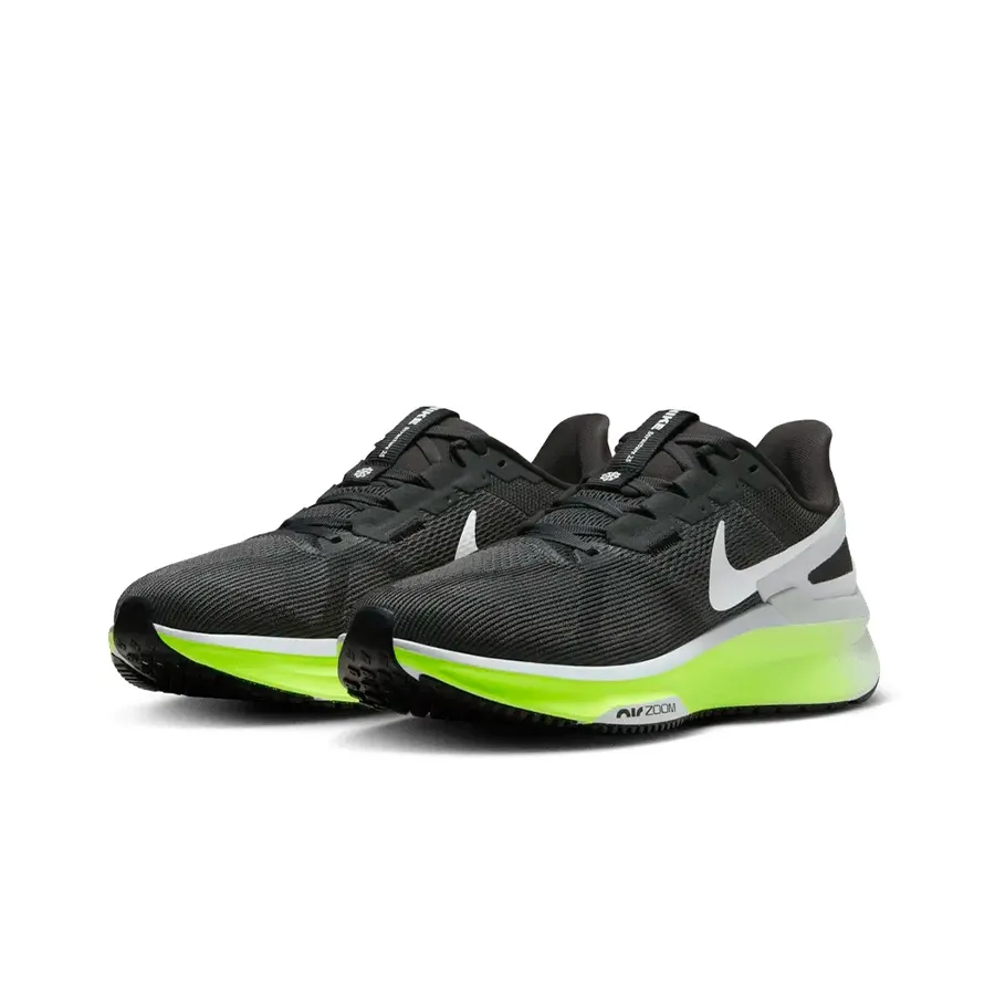 Imagen 1 de 7 de Zapatillas Nike Structure 25-GRAFITO/BLANCO/AMARILLO FLUOR