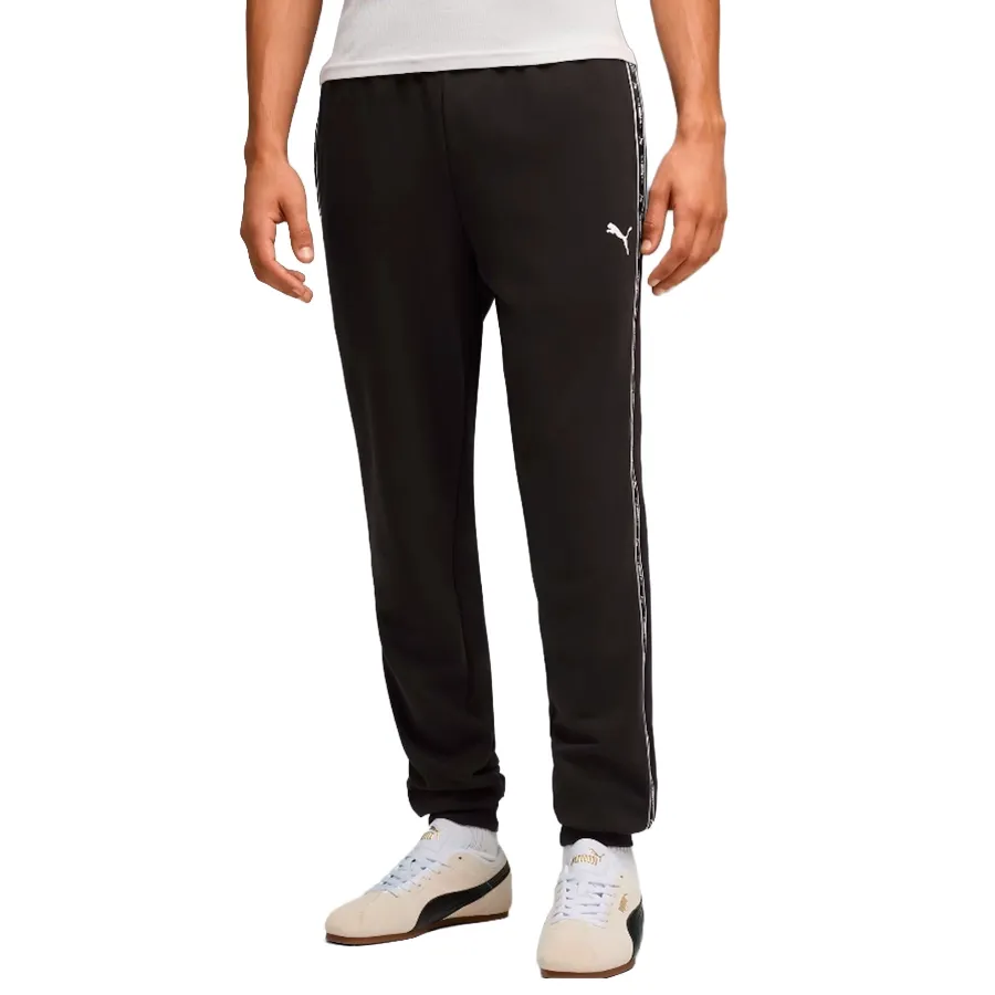 Imagen 0 de 4 de Pantalón Puma Essentials Tape-NEGRO/BLANCO