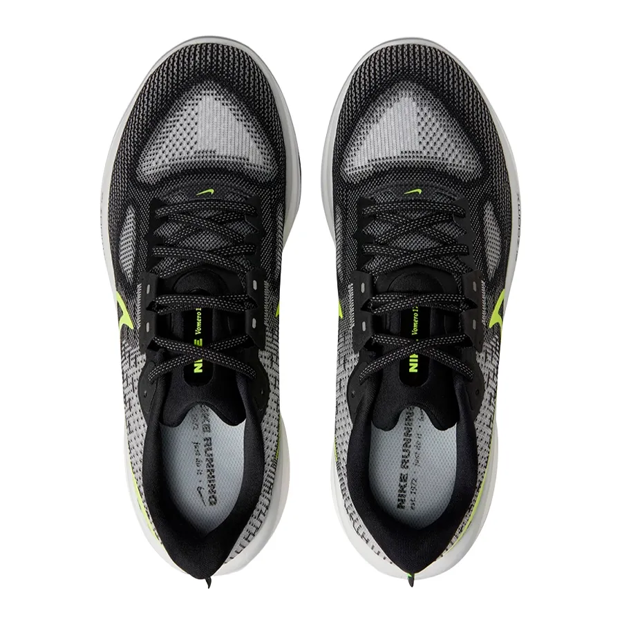 Imagen 3 de 6 de Zapatillas Nike Vomero 17-GRIS/NEGRO/AMARILLO FLUOR