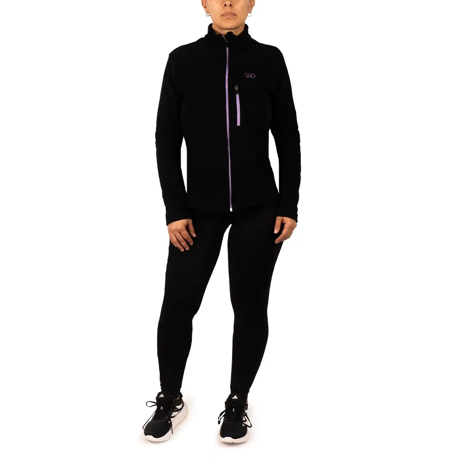 Imagen 0 de 5 de Campera Kamp Micropolar W25-NEGRO
