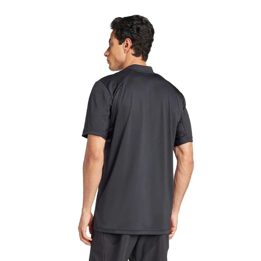 Imagen 1 de 5 de Remera adidas Club Henley-NEGRO