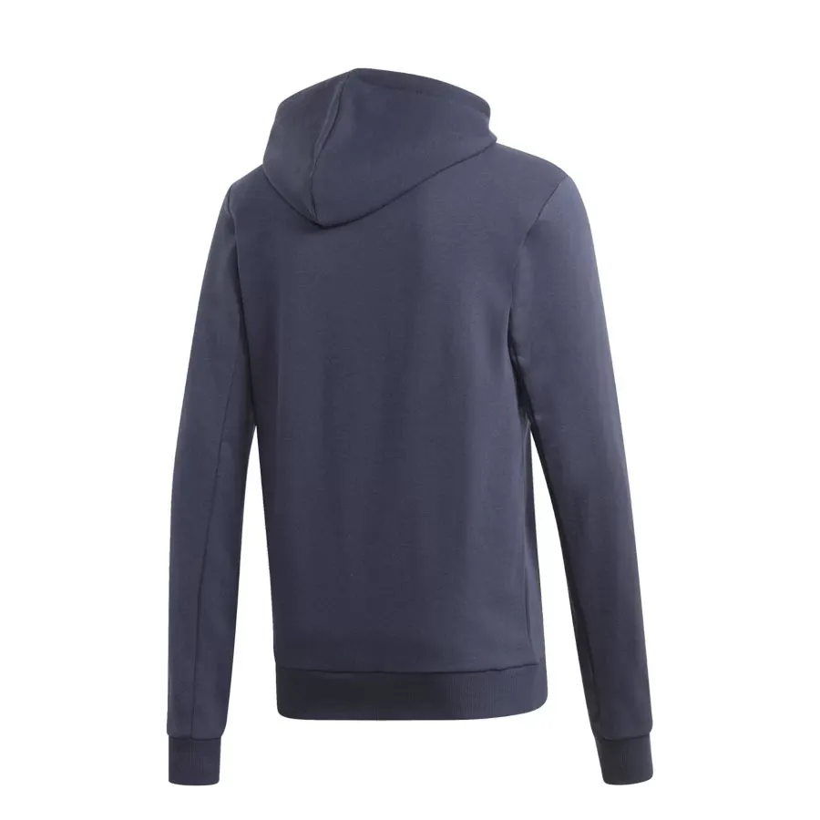 Imagen 5 de 6 de Buzo adidas Badge of sport felpa francesa-AZUL/BLANCO