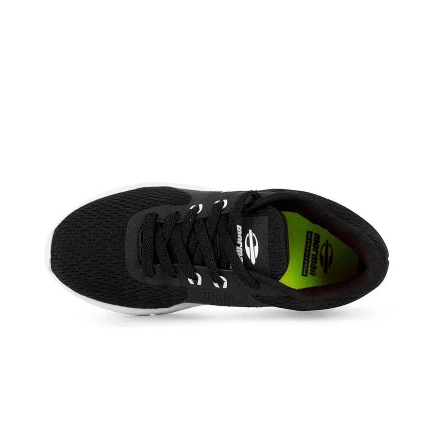 Imagen 3 de 5 de Zapatillas Mormaii Lead Jr-NEGRO/BLANCO
