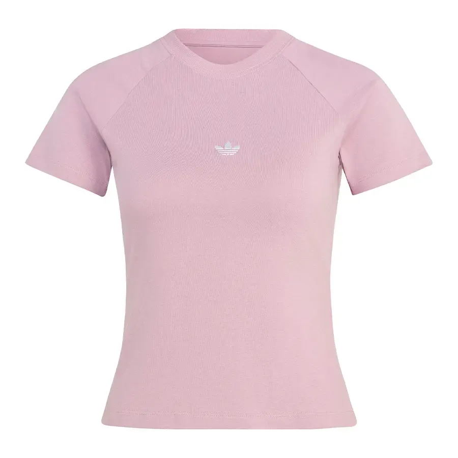 Imagen 2 de 5 de Remera adidas originals Essentials Slim Tee-ROSA