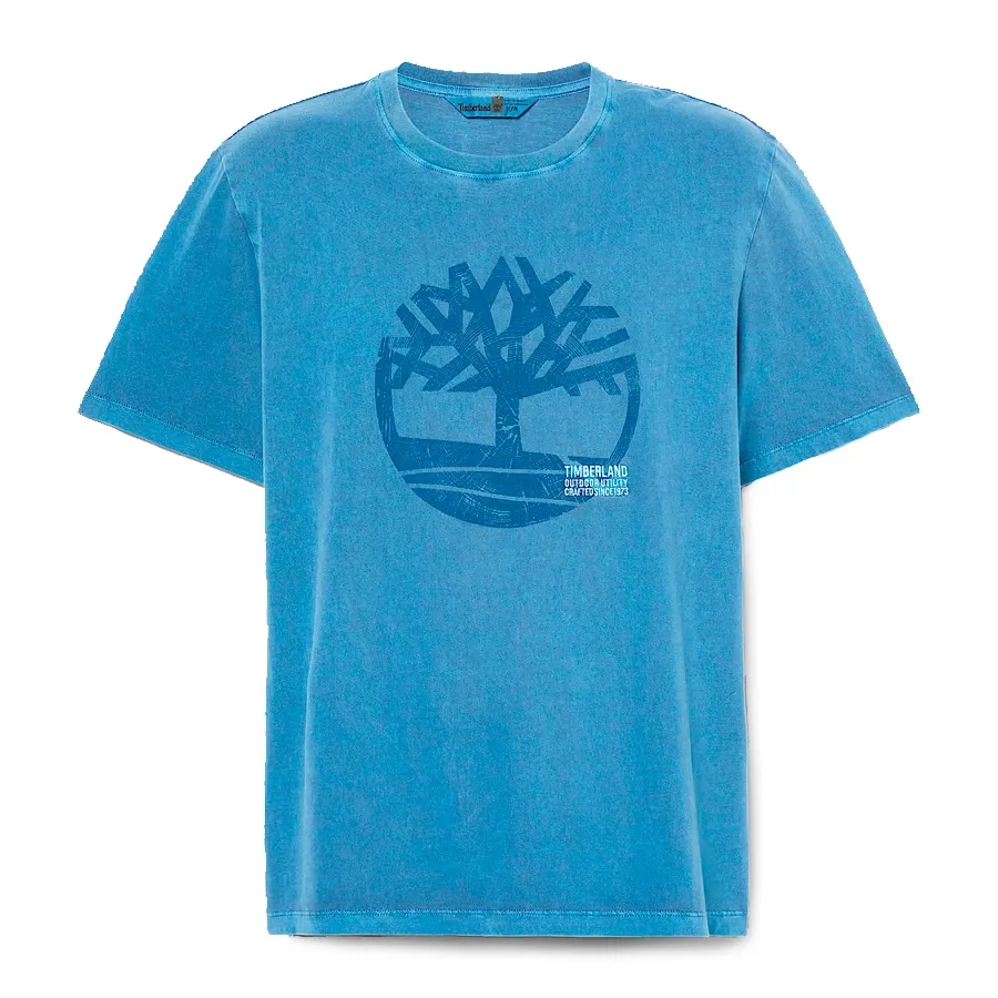 Imagen 3 de 4 de Remera Timberland Logo Graphic-AZUL