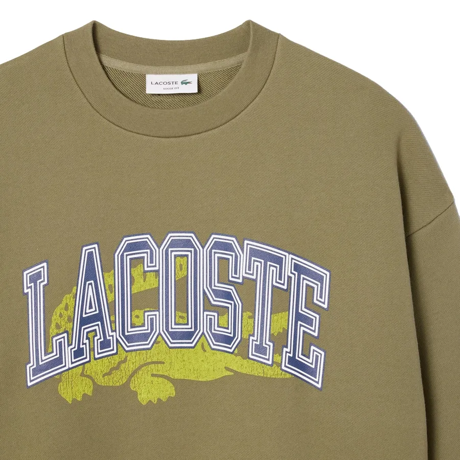 Imagen 3 de 5 de Buzo Lacoste Loose Fit-OLIVA