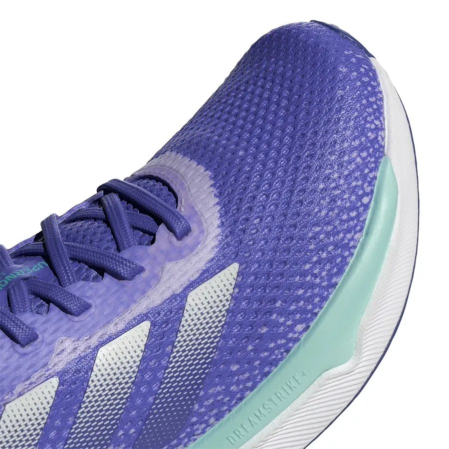 Imagen 6 de 8 de Zapatillas adidas Supernova Stride-LAVANDA/BLANCO/VERDE AGUA