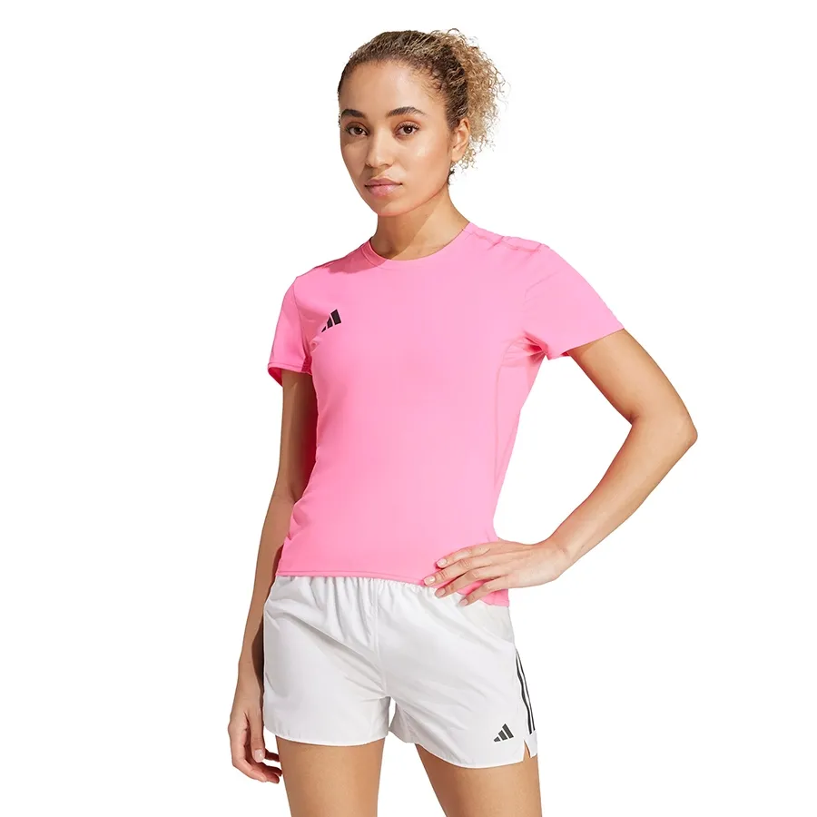 Imagen 0 de 4 de Remera adidas Adizero Essentials Tee-ROSA FLUOR