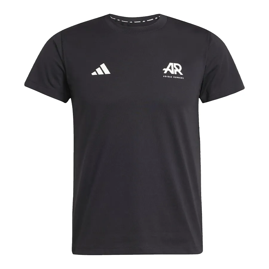 Imagen 2 de 5 de Remera adidas Runners-NEGRO