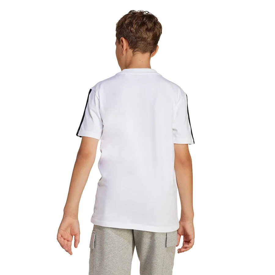 Imagen 3 de 5 de Remera adidas Essentials Kids Tee-BLANCO