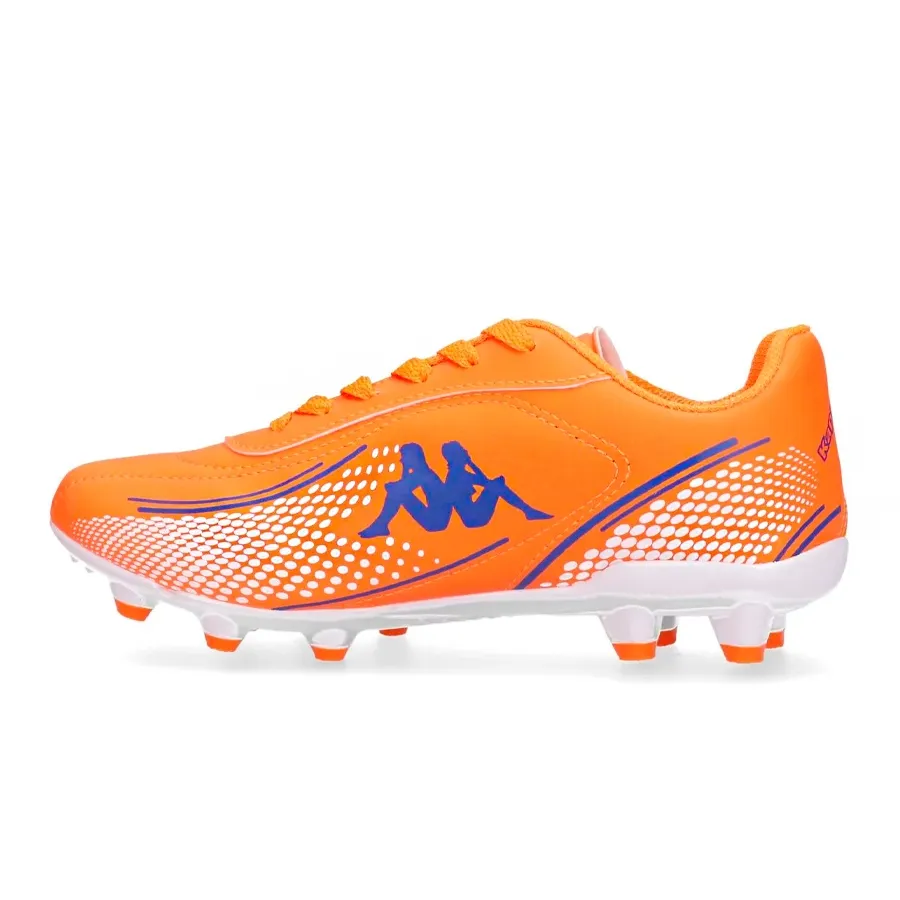 Imagen 2 de 5 de Botines Kappa Tivoli Fg-NARANJA/AZUL/BLANCO