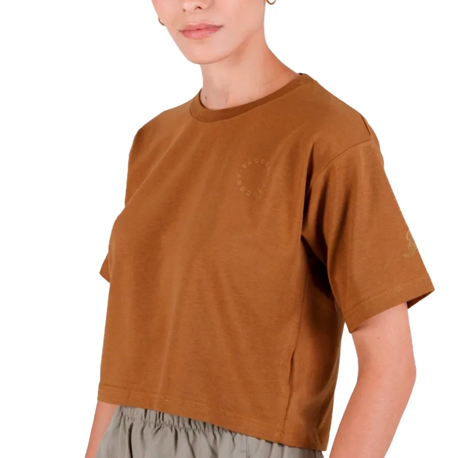 Imagen 1 de 5 de Remera Saucony Recovery Boxy-CAMEL