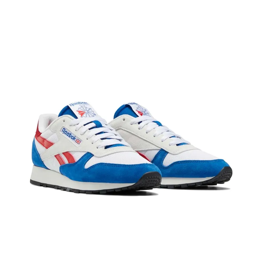Imagen 3 de 9 de Zapatillas Reebok Classic Leather-BLANCO/AZUL FRANCIA/GRIS