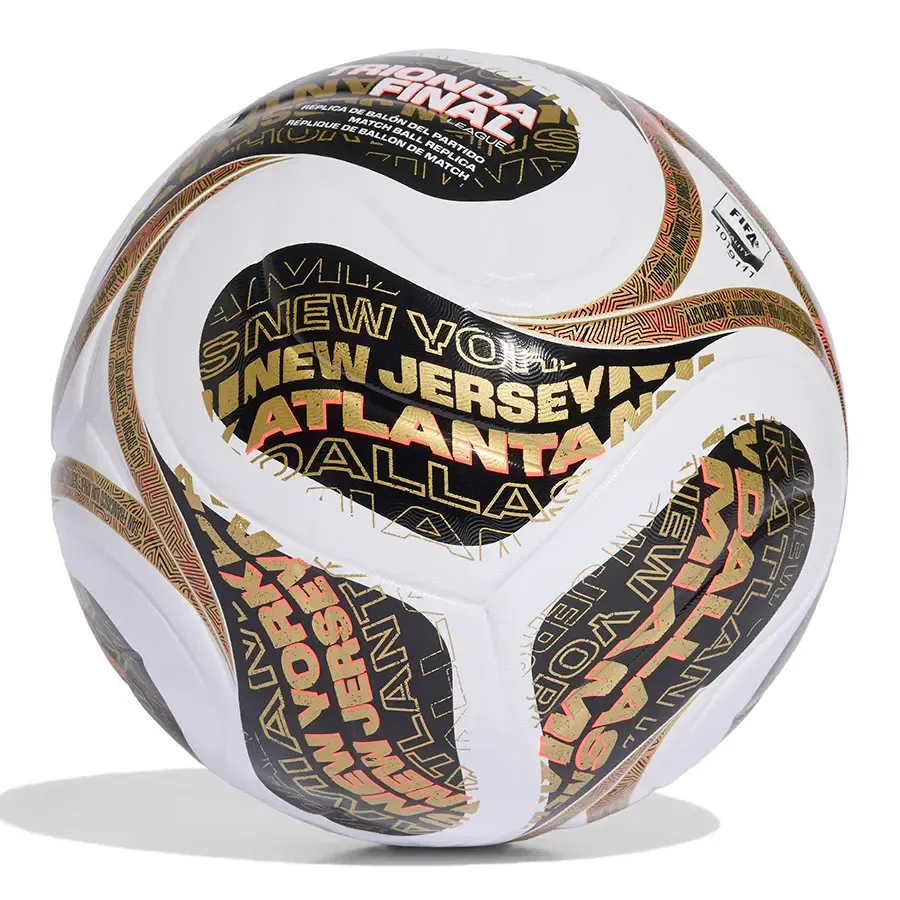 Imagen 1 de 4 de Pelota adidas Trionda League FInals-BLANCO/DORADO/NEGRO
