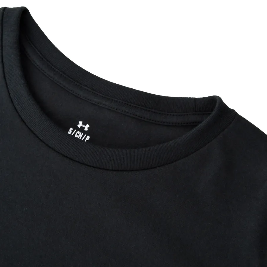 Imagen 3 de 4 de Remera Under Armour Athletics Ss-NEGRO