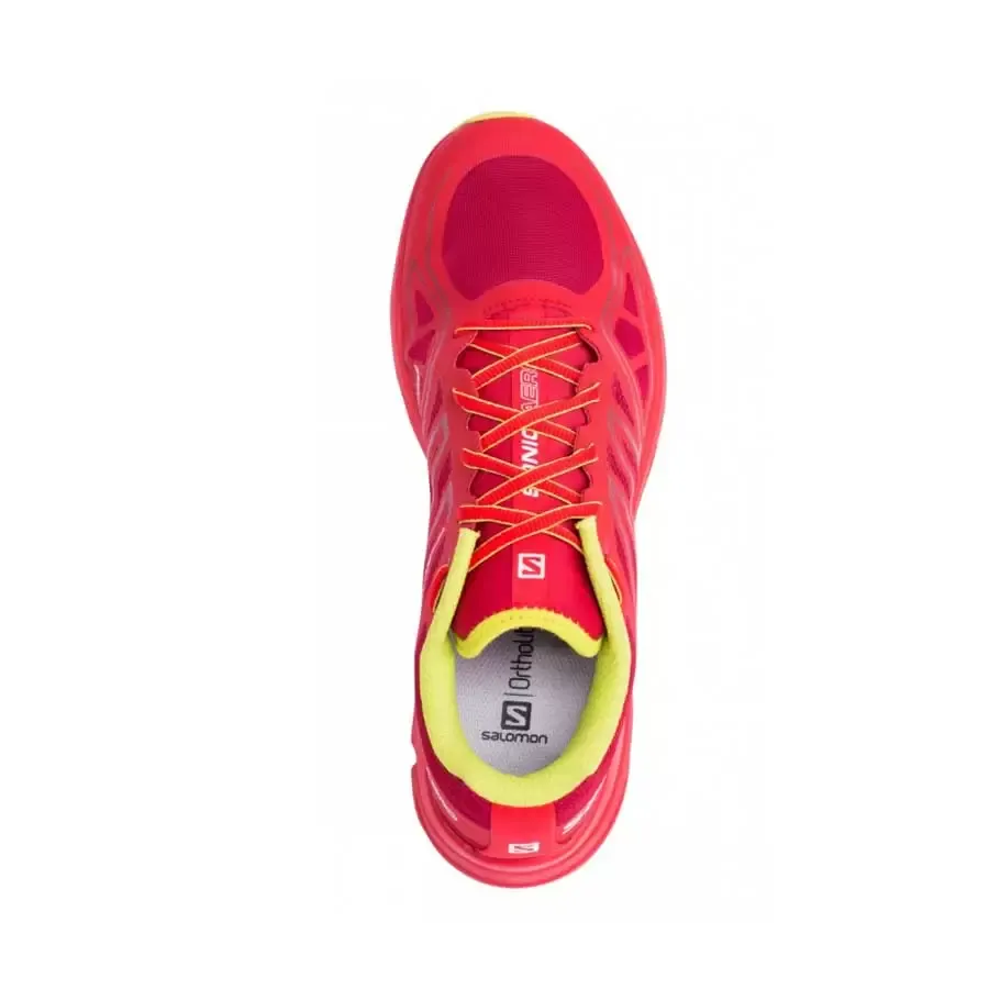 Imagen 2 de 4 de Zapatillas Salomon Sonic Aero M-ROJO/LIMA