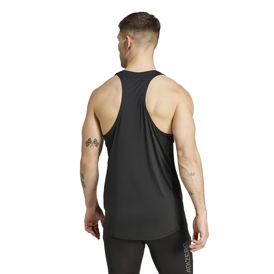 Imagen 1 de 5 de Musculosa adidas Adizero Running Essentials-NEGRO