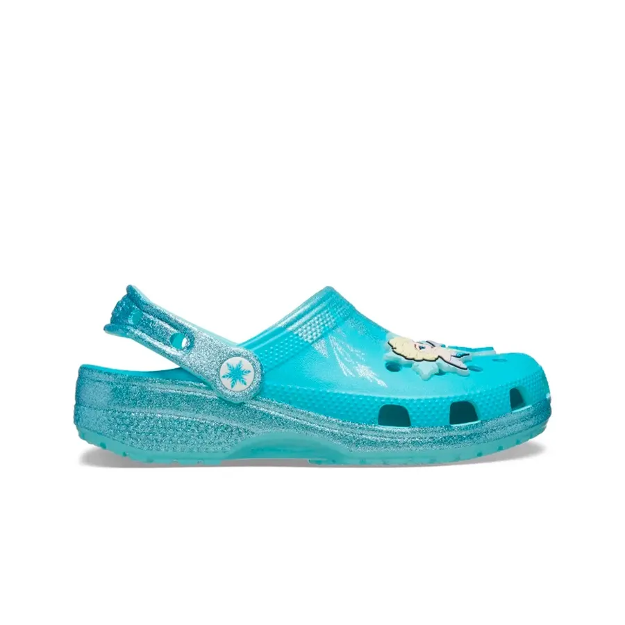 Imagen 0 de 7 de Ojotas Crocs Frozen Elsa Classic Clog-CELESTE
