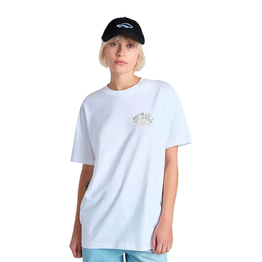 Imagen 0 de 4 de Remera Vans Metal University Oversized-BLANCO