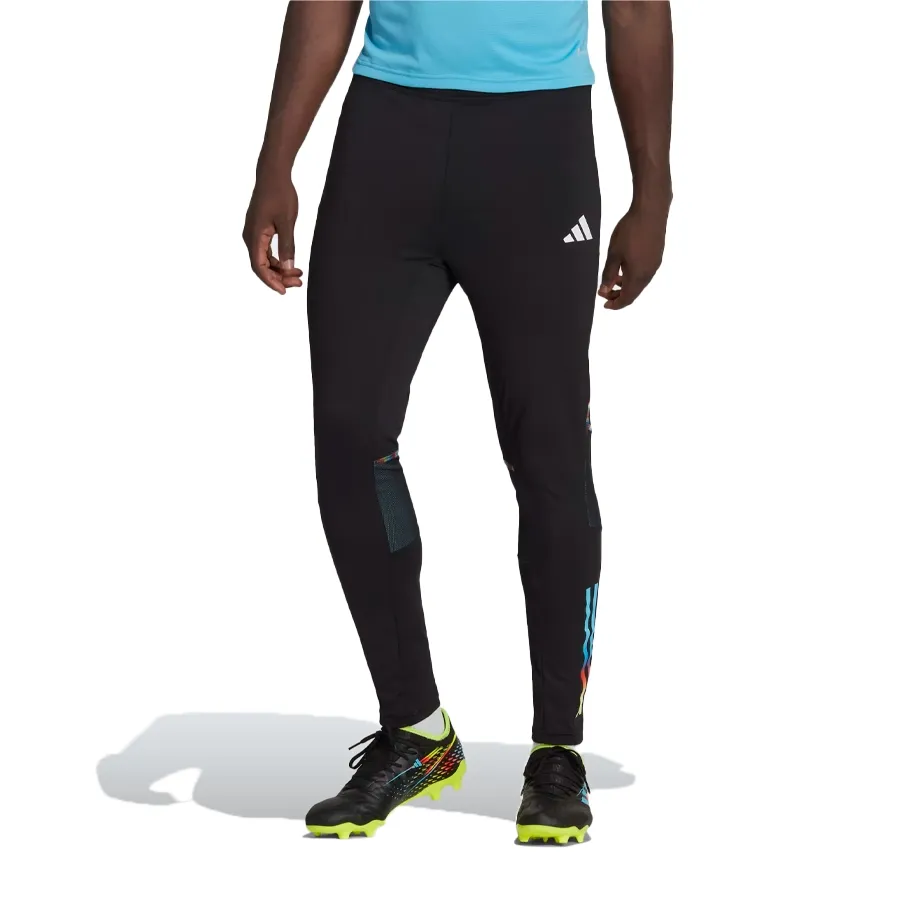 Imagen 1 de 6 de Pantalón adidas Tiro 23 Pro-NEGRO/BLANCO/CELESTE