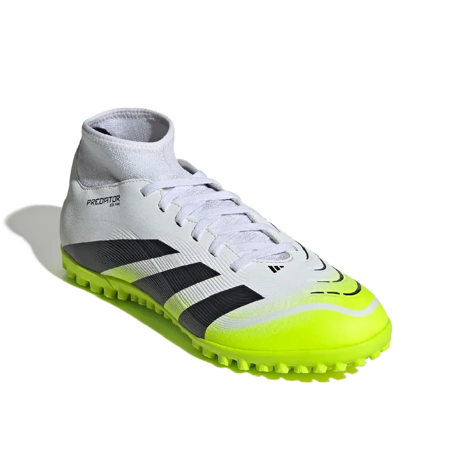 Imagen 1 de 7 de Botines adidas Predator absolado Club Sock Tf-BLANCO/VERDE FLUOR/NEGRO
