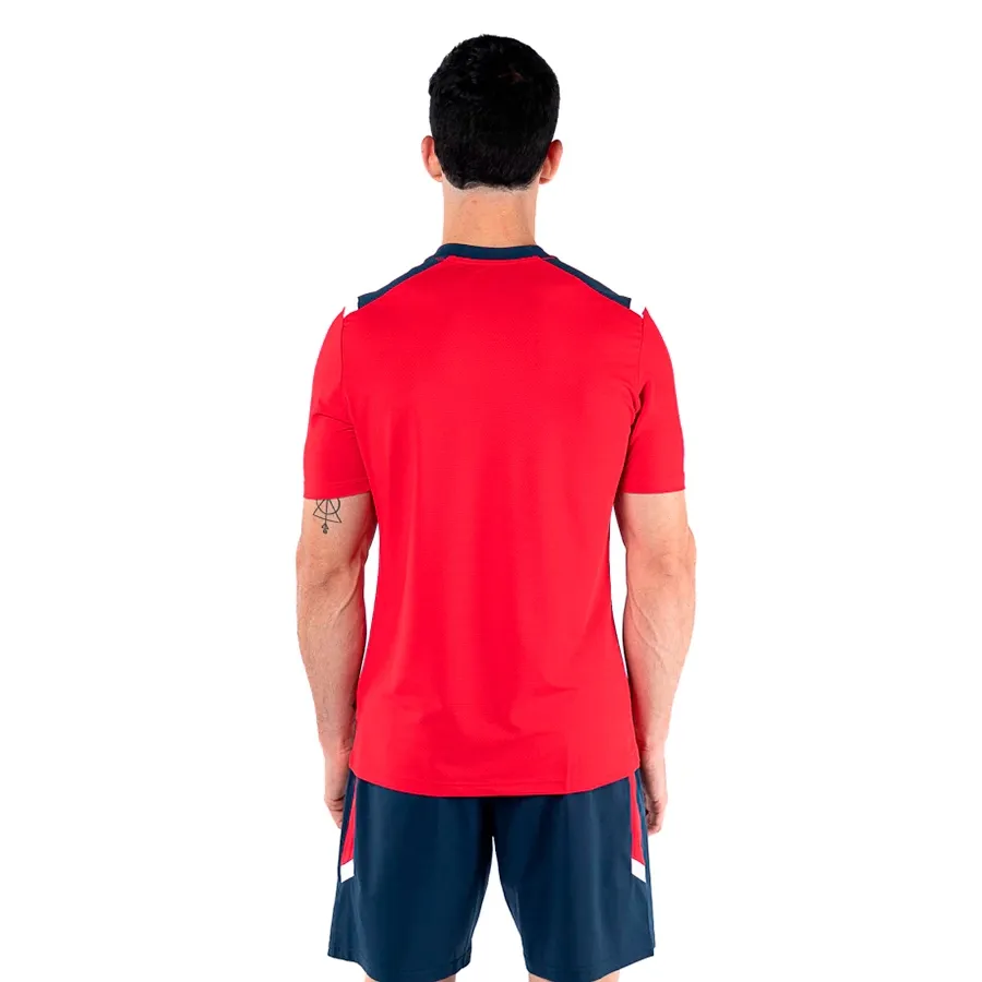 Imagen 4 de 5 de Remera Joma Toledo 603-ROJO/AZUL