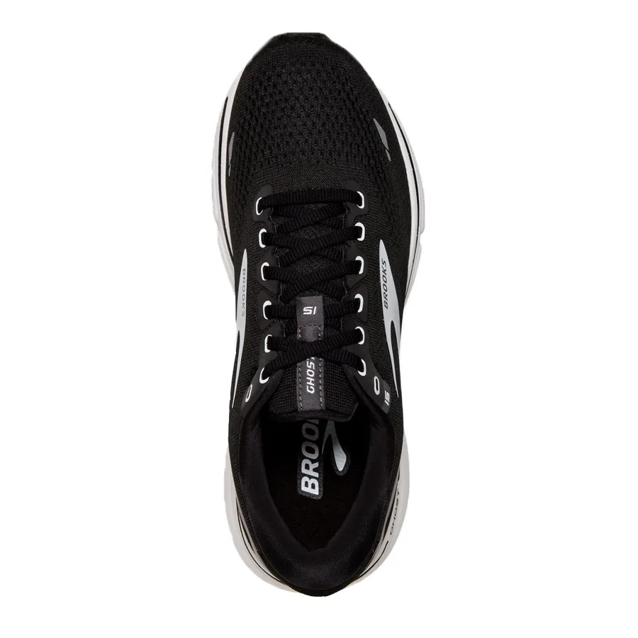 Imagen 3 de 5 de Zapatillas Brooks Ghost 15-NEGRO/BLANCO